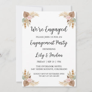 nous sommes engagés à des invitations de la partie