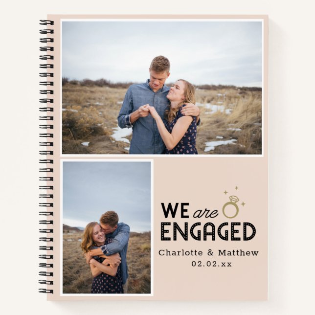Nous Sommes Engagés Photo Collage Carnet (Devant)
