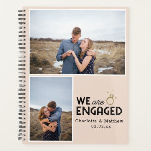 Nous Sommes Engagés Photo Collage Mariage