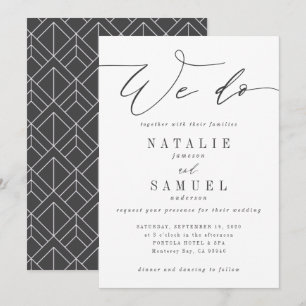 nous sommes faire-part de mariage