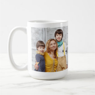 "Nous sommes la famille !" Photo Café Mug