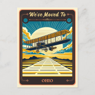 Nous sommes partis en Ohio   Carte postale Vintage