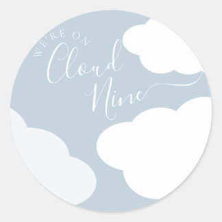 Nous sommes sur Cloud Neuf Sticker rond