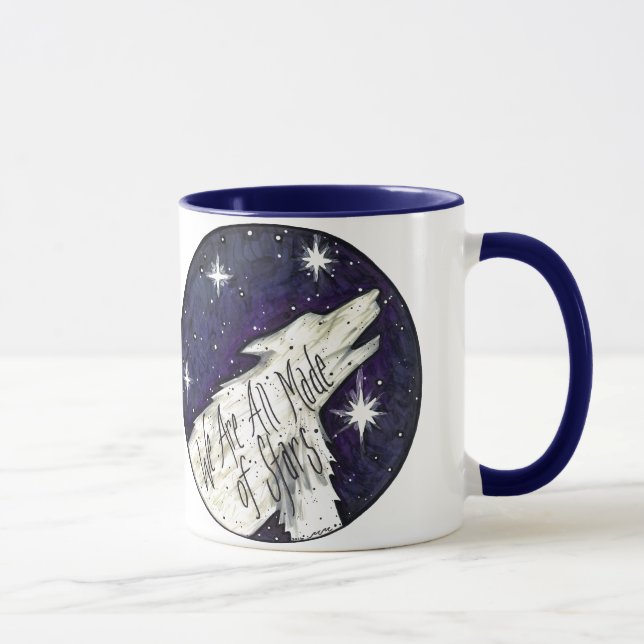 "Nous sommes tous avons fait tasse d'étoiles" (Droite)