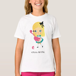 Nous sommes tous en colère ici ! T-shirt fille