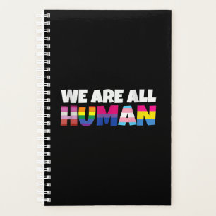 Nous Sommes Tous Fier Humain LGBT Rainbow Flag