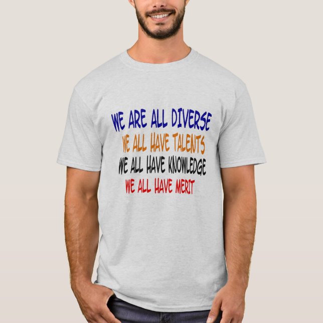 Nous sommes tous T-shirt divers (Devant)