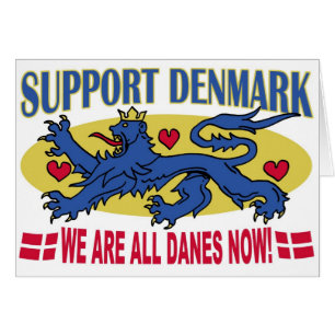 Nous sommes toute la carte du Danemark de Danois