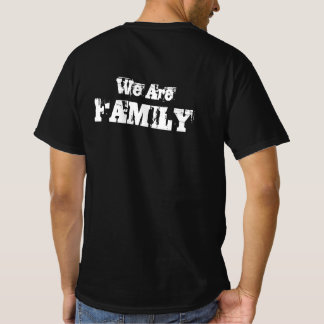 Nous sommes un tshirt de famille