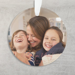 Nous t'aimons Maman Photos manuscrites