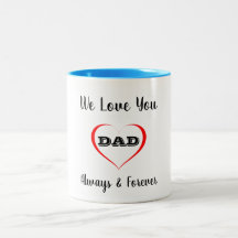 Nous t'aimons papa Mug