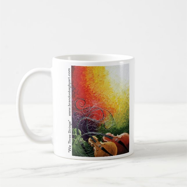 Nous tasse de café de trois ficelles (Gauche)