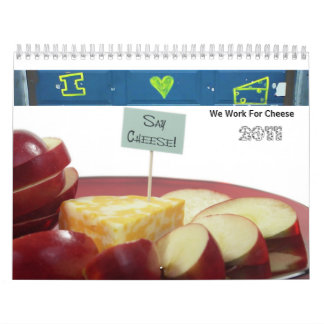Nous travaillons pour le calendrier de fromage