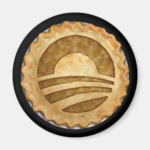 "Nous Voulons De La Tarte !" Obama Pie Magnet