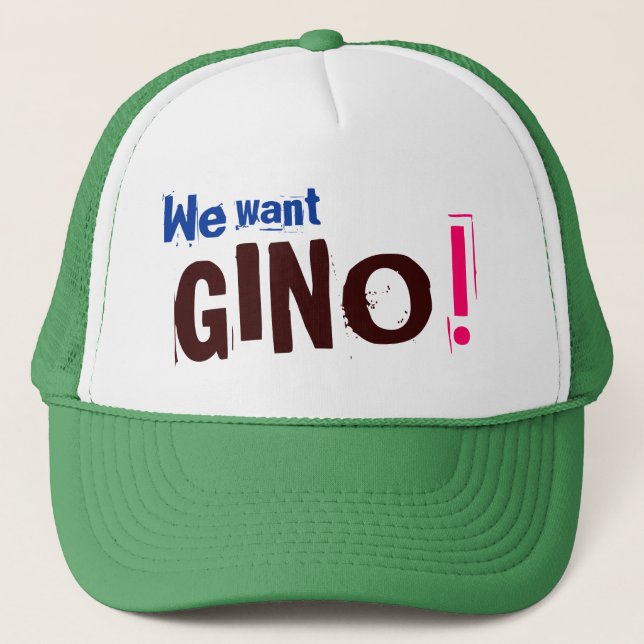 Nous voulons GINO ! - Casquette de Celtics de (Devant)