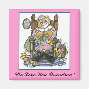 Nous vous aimons grand-maman ! Aimant
