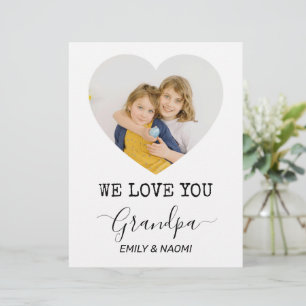 Nous Vous Aimons Grand-Père   En-tête de lettre pe