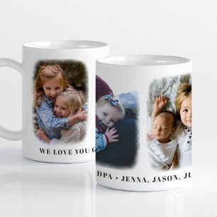 Nous Vous Aimons Grand-Père Personnalisé Mug Perso