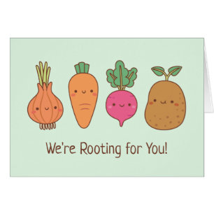Nous Vous Soutenons Un Jeu De Légumes Positif