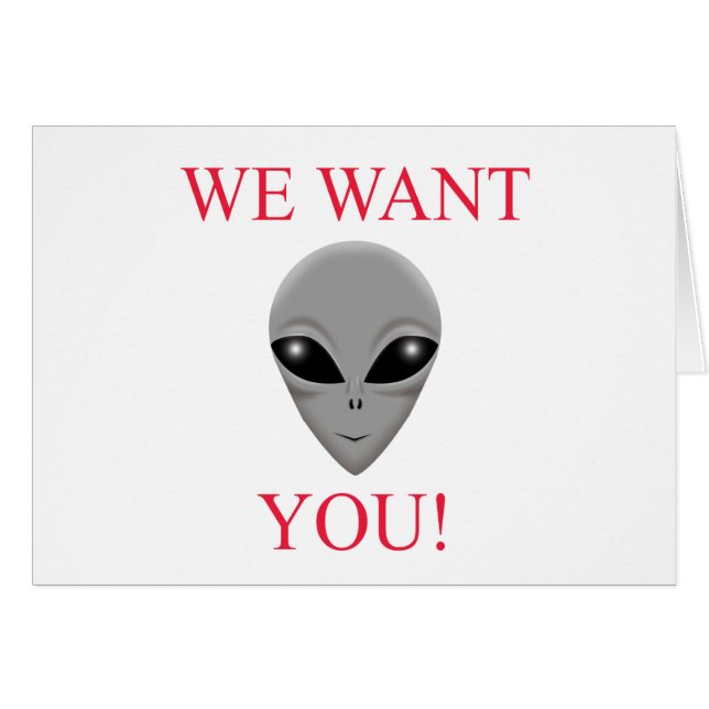 NOUS VOUS VOULONS ! (Devant horizontal)