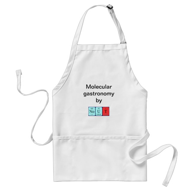 Nout periodic table name apron (Front)