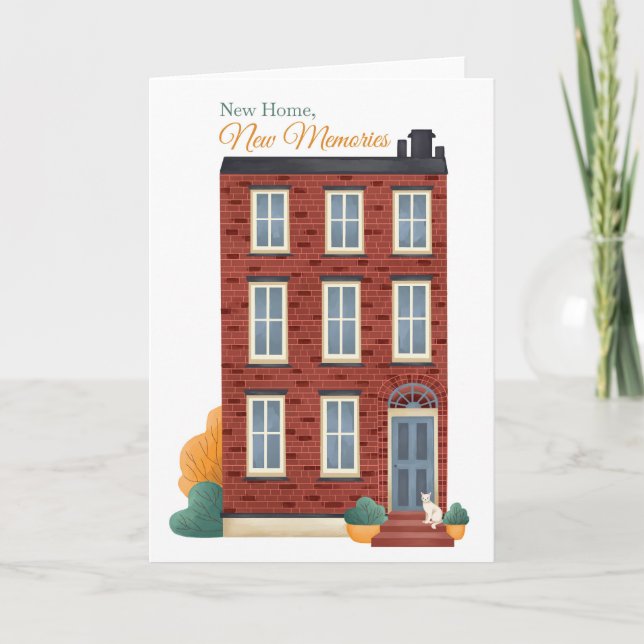 Nouveau Accueil Souvenirs Maison de ville Carte Fé (Devant)