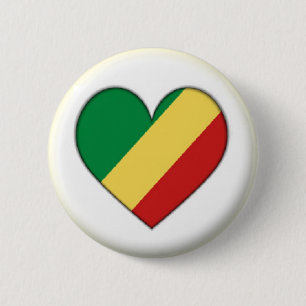 NOUVEAU ! - BADGE DE RETOUR DU COEUR DE CONGO-BRAZ