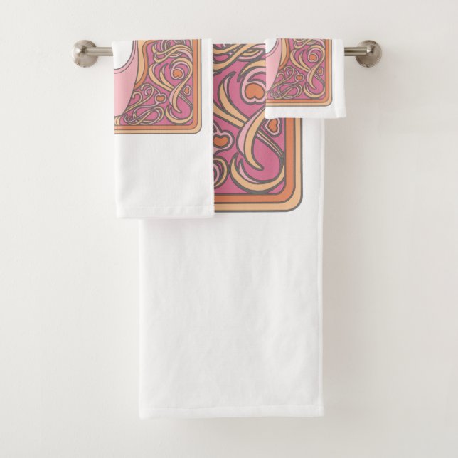 Nouveau Ballet Bath Towel Set (Insitu)