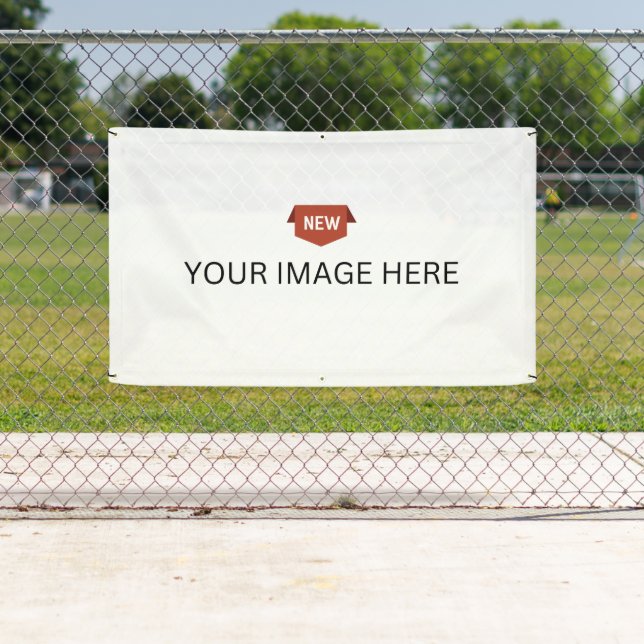 NOUVEAU ! Bannière - 90 cm x 150 cm - Extérieur av (En situation)