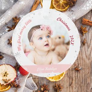 Nouveau bébé 2 Photos Mon premier joyeux petit Noë