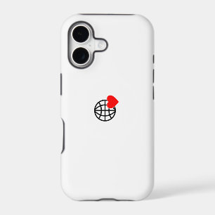 Nouveau boîtier iphone personnalisé Texte Logo