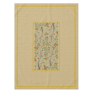 Nouveau Butterflies and Orange Trees 50" x 72 Tablecloth