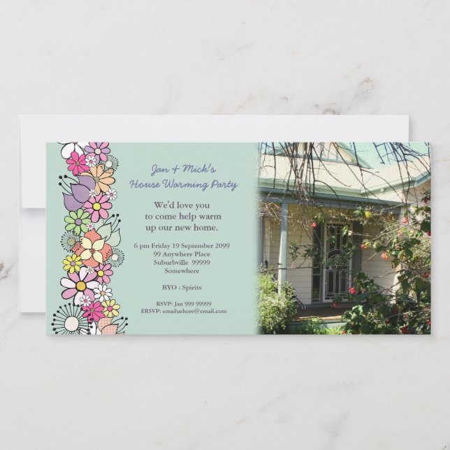 Nouveau Carte photo du parti du réchauffement de l (Devant)