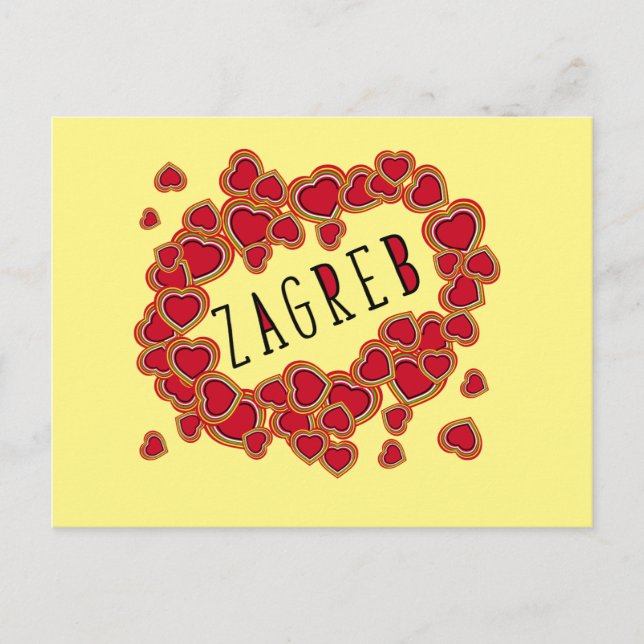 NOUVEAU - Carte postale croate Zagreb (Devant)
