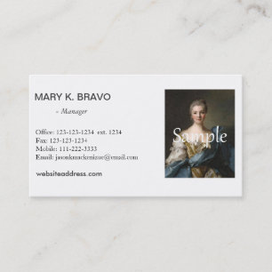 Nouveau ! cartes de visite photo, simple et élégan