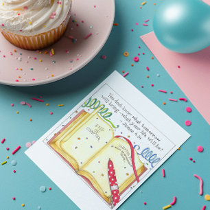 Nouveau chapitre Carte d'anniversaire