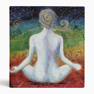 Nouveau classeur de méditation de Chakra d'âge