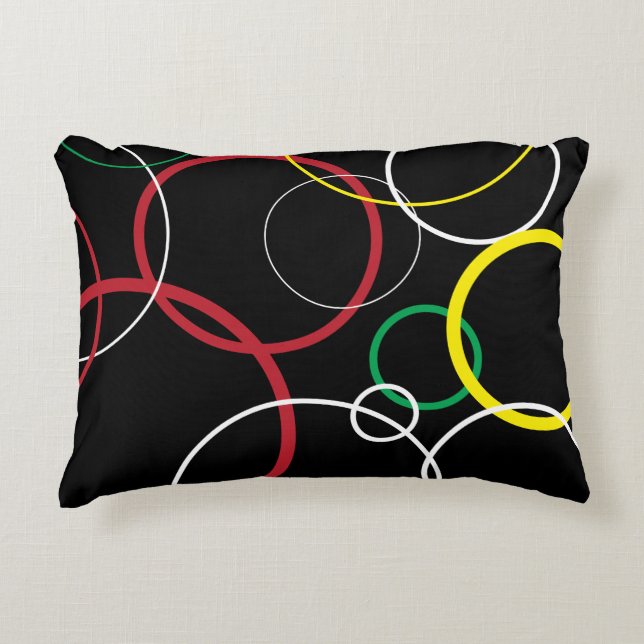 Nouveau Coussin d'accentuation couleur vague (Devant)