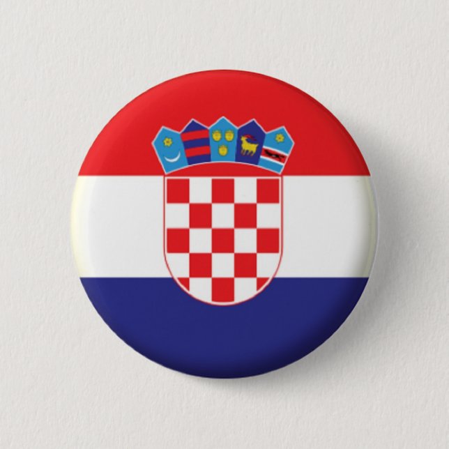NOUVEAU ! ! - CROATIE NIP BADGE DE RETOUR (Devant)