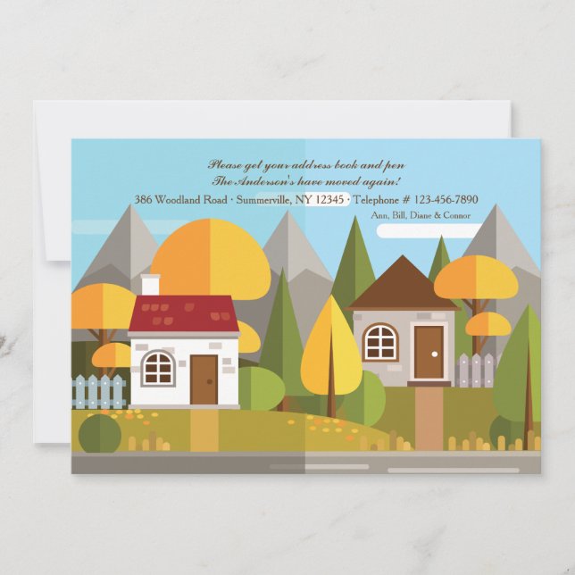 Nouveau Faire-part résidentiel (Devant)