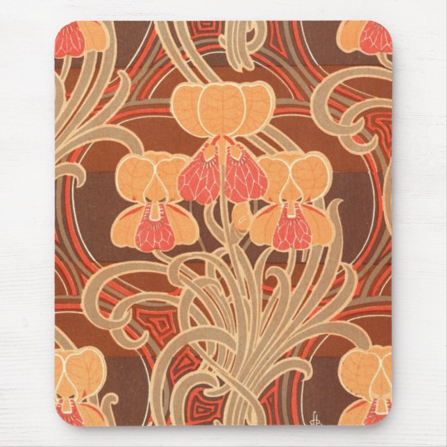 Nouveau Fall Colours Mouse Pad (Front)