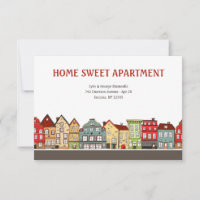 Nouveau foyer pour nous Faire-part mobile