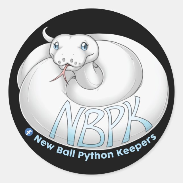 Nouveau garde-boule Python Yuki Sticker (Devant)