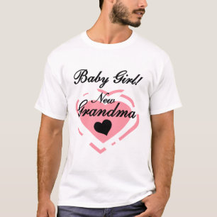 Nouveau Grand-mère Baby Girl Tshirts et cadeaux
