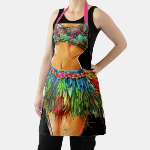 Nouveau Luau ou tablier de rire de cuisine
