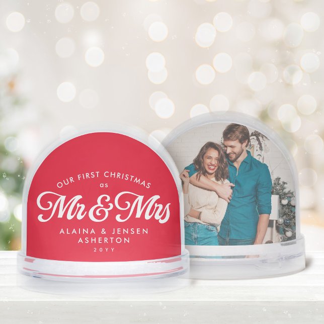 Nouveau-marié premier Noël en tant que M. et Mme r (Créateur téléchargé)