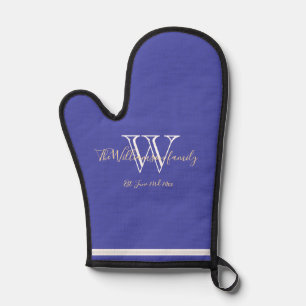 Nouveau-mariés Cadeau Monogramme Nom de famille Ch