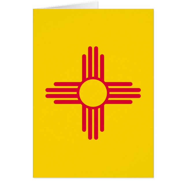Nouveau-Mexique État Drapeau (Devant)