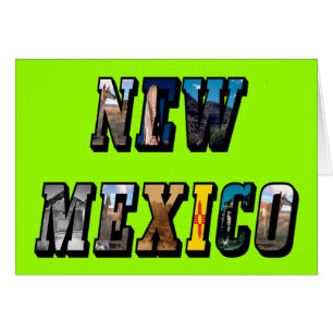 Nouveau-Mexique, USA Texte