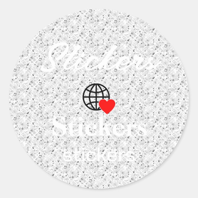 Nouveau personnalisation Stickers Logo Texte (Devant)